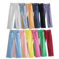 Guangzhou Auyan New Wash High Waist Edge Jeans Slacks Denim Ripped Jeans Woman Jumper for Women