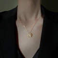 Can Be Folded in Two Ways to Wear Diamond love Four-leaf Clover Clavicle Necklace Can Change Styles 2022popular Models