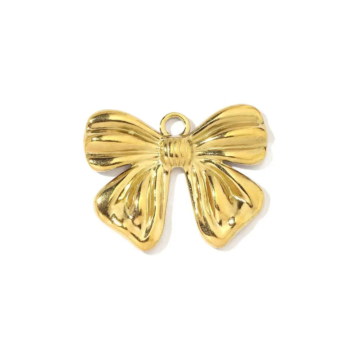 Beimai OEM Charm Bow Cross Geometric Heart Lock Bracelet Accessories Materials Stainless Steel DIY Jewelry Pendant