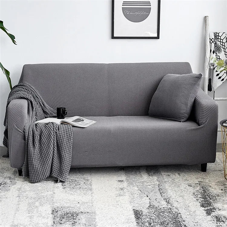 Thickened All-inclusive Universal Cover Sofa Cover Sectional Sofa Non-slip Full Cover Four Seasons Cheap Corn Fleece