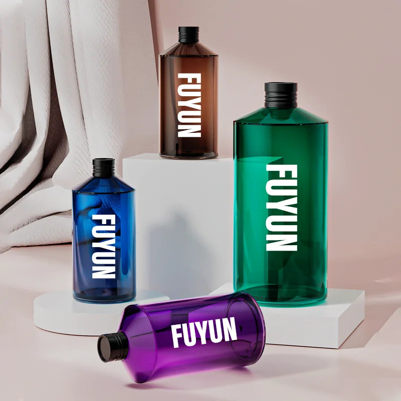 Eco-friendly 300ml Green Custom Pet Plastic Stand up Shampoo Bottle for Liquid Soap with Pump Sprayer