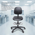 Custom ESD Laboratory Chair Adjustable Height Anti Static PU Leather Chair for SMT Assembly Line Esd Laboratory Chair