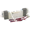 New Solenoid Valve SY3320-6MS-C4 Type Pneumatic Solenoid Valve DC12V 3 Position 5 Way Electromagnetic Solenoid Valve