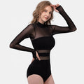 Workout Yoga Clothing Sexy Mesh Bodysuit Body Shaper for Women