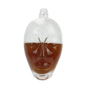High-Flint Skull Bottle 700ml 750ml 1750ml Glass Liquor Vodka Bottle with Cap Engraved Surface for Tequila Use