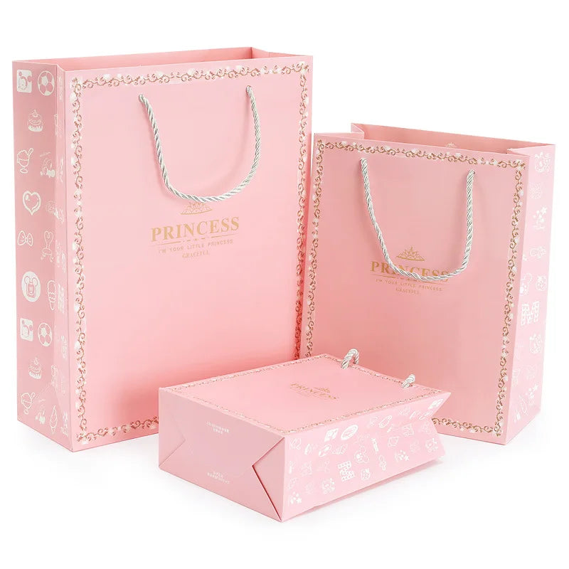 Wholesale Craft Goodie Shopper Printing Brown Luxury Packing Kraft Custom Gift Packaging Paper Shopping Bag with Your Own Logo