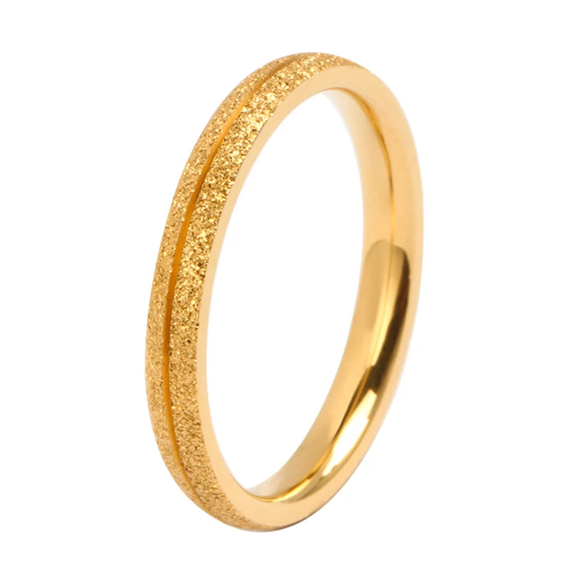Stainless Steel Ring Anillos Mujer Woman Rings Bague Luxury Jewelry  Plating 18K Gold Jewelry for Men Necklace