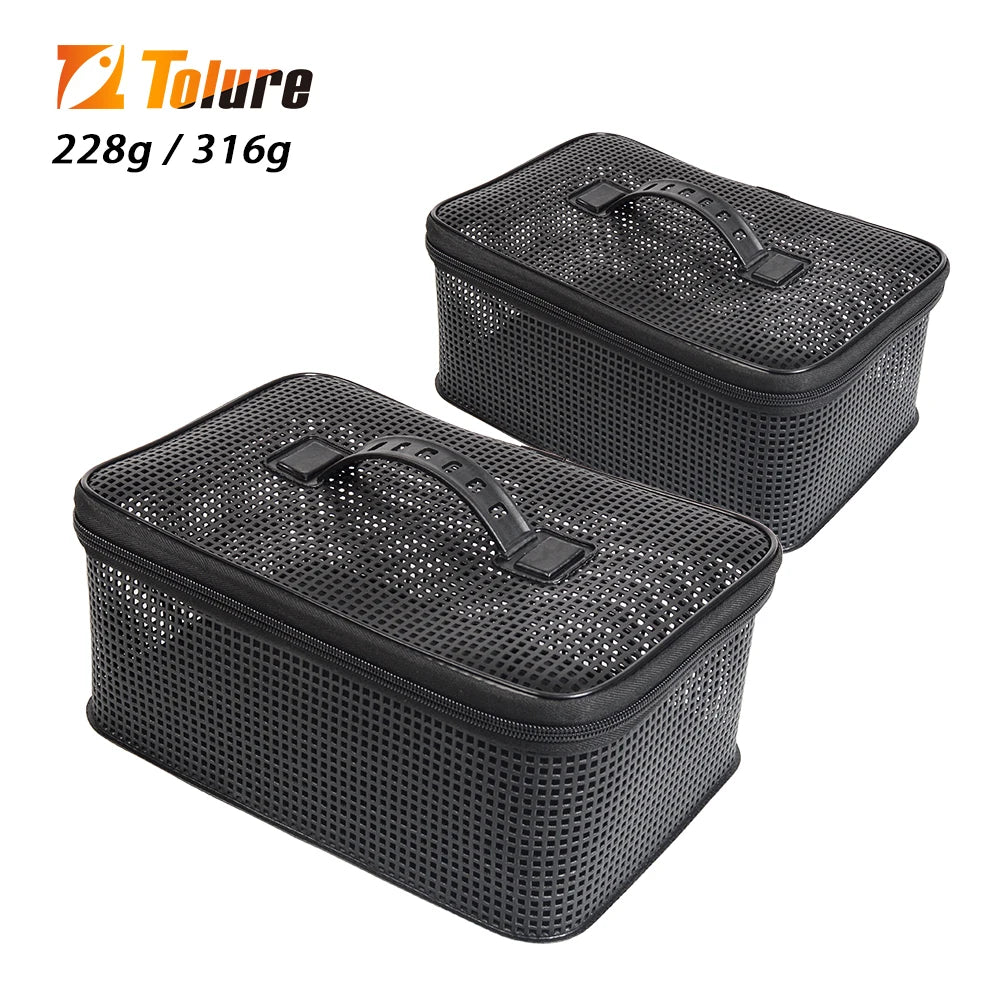 Tolure Custom 316g 228g Multifunctional Portable Fish Lure Box EVA Fishing Tackle Bag 20L One-Layer