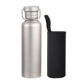 Titanium Products Accessories Titanium Water Bottle 500ml 600ml 750ml Camping Outdoor Cycling Sports Titanium Bottle with Lids