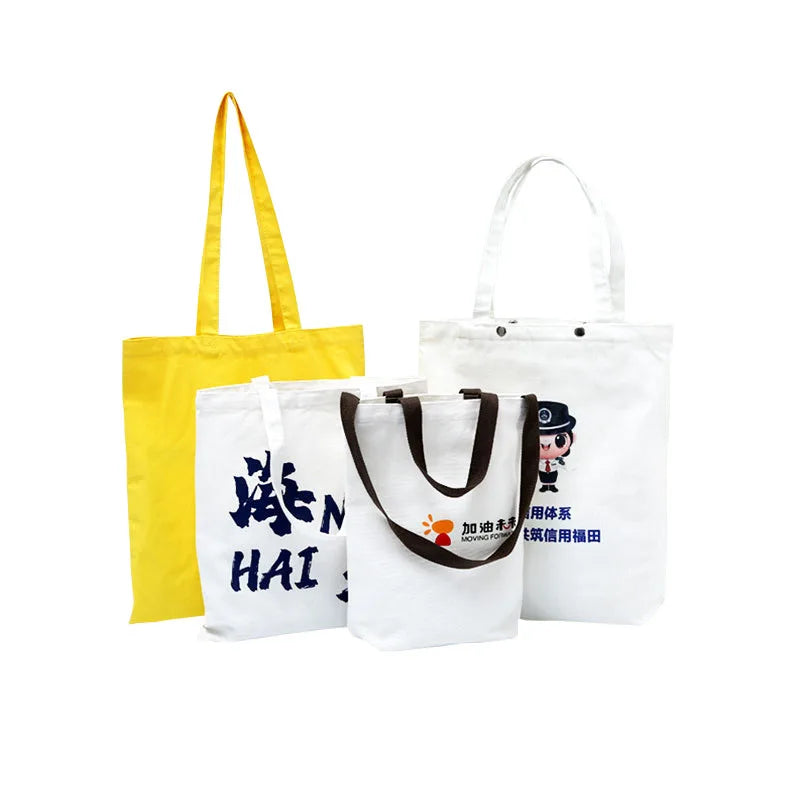 Wholesale Canvas Tote Bags Canvas Reusable Grocery Shopping Bags
