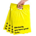 Plastic Shipping Mailing Bag for Clothing Bag Packing Design Poly Mailers With Handel Mailing Bags Custom Logo Poly Mailer