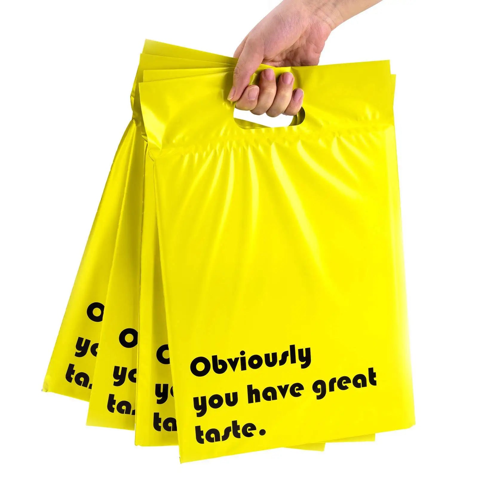 Plastic Shipping Mailing Bag for Clothing Bag Packing Design Poly Mailers With Handel Mailing Bags Custom Logo Poly Mailer