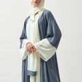Hot Sale Middle Eastern Saudi Arabia Islamic Clothing Chapel Abaya Cardigan Long Robe Abaya Women Muslim Dress