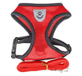 Quality Breathable Sublimation Pet Harness Custom Logo Dog Mesh Harness Pet Dog Chest Harness Vest