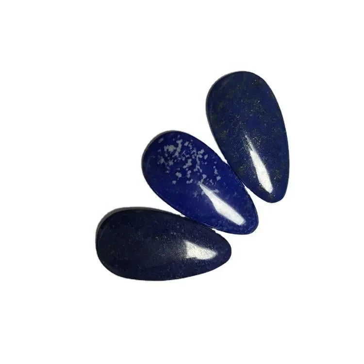 Lapis Lazuli Cabochon 36x19x4mm Pear Shape Natural Blue Lapis Lazuli Cabochon