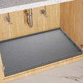 Food Grade Silicone Cabinet Mat Water Corrugated Drain Pad Anti-fouling Anti-oil Sink Mat Large Size Animal Print Washable