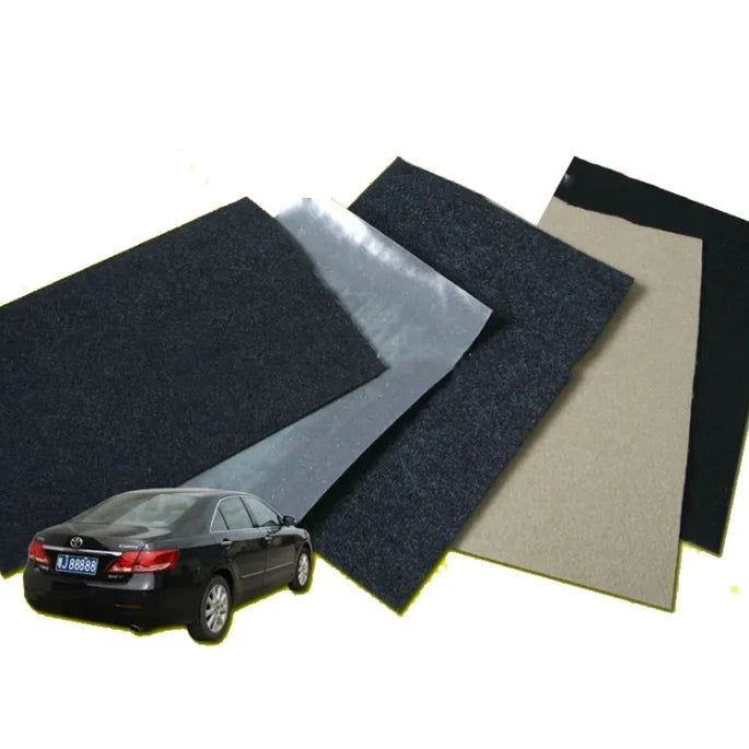 Factory Direct Supply Custom Plaid Breathable Waterproof Auto Roof Textile Car Ceiling Headliner Nonwoven Fabric