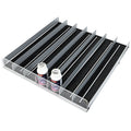 HOOKEI Drink Pusher Bottle Organizer Gravity Feed Roller Slides Shelf Pusher System Refrigerator Shelf Supermarket Display
