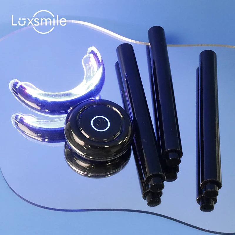 Luxsmile China Manufacture Wholesale Moq Wireless Private Label Customized Logo Box Led Pen Home Teeth Whitening Kit