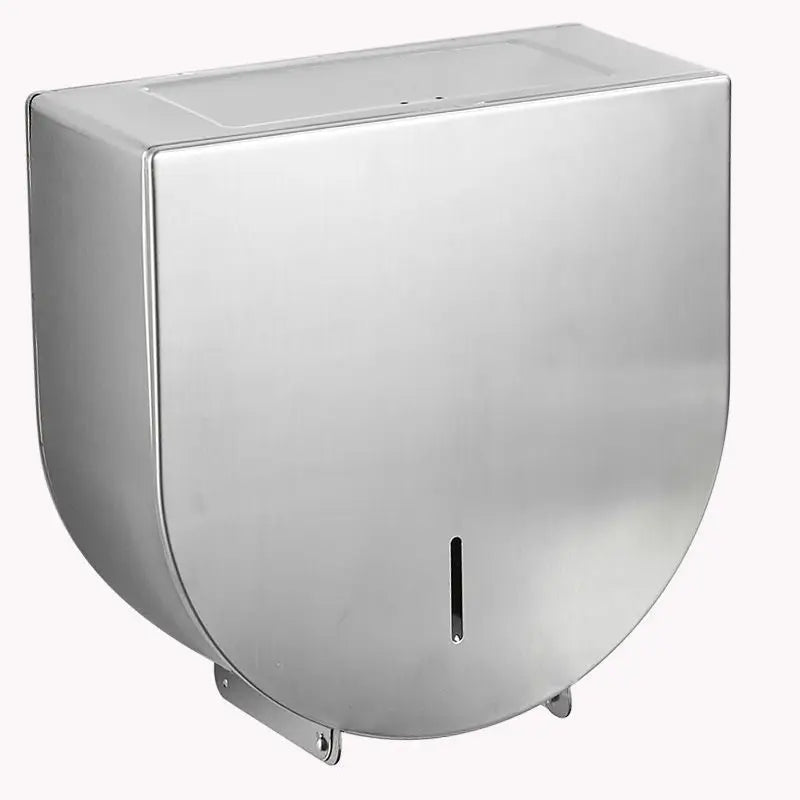Modern Design 304 Stainless Steel Adjustable Wall-Mounted Hand Tissue Dispenser Regular Centerpull Bath Lock Phone Shelf for