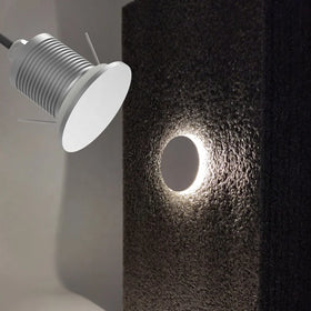 1W LED Wall Light Aluminum Outdoor Waterproof IP67 Fence Indoor Fashion Lamp for Bedroom Bedside Stairs DC12-24V Underground LED
