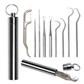 Dental Tools 10 Pack Professional Plaque Remover for Teeth Cleaning Tools Set