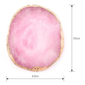 Resin Display Palette Practice Board Shelf Manicure Tool Color Pallet False Nail Art Polish Gel Make up Palette Tool