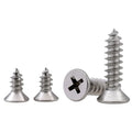 Din 7982 Zinc-aluminum Steel Self Tapping Screws Csk Screw