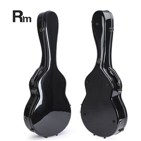 SUN-C BK Custom Logo Customizable Size Acoustic Classical Bass Guitar Fiberglass Case 41