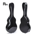 SUN-C BK Custom Logo Customizable Size Acoustic Classical Bass Guitar Fiberglass Case 41" Handmade Leather Handle Red Velvet MegaBDM
