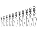 High Quality American Swivel + Arc Pin Connector 8-Shaped Ring Enhanced Bearing for Small Access Fishing Supplies for Shooting