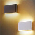 FITMAN Modern Design 6w 12w 20w LED Wall Lights Led Outdoor Wall Lamp Outdoor Exterior Lighting Fixture for Indoor/Outdoor Light