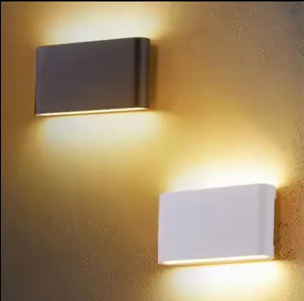 FITMAN Modern Design 6w 12w 20w LED Wall Lights Led Outdoor Wall Lamp Outdoor Exterior Lighting Fixture for Indoor/Outdoor Light
