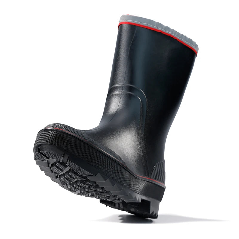 GUYISA  Rain Boots for Outdoor Work Non - slip Wear - Resistant Sole Waterproofing Safety Boots