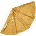 Christmas Tree Sequin Skirt Shine Glitter Mat for Xmas Holiday Party Decorations 48inch