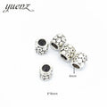 Zinc Alloy Bead DIY European Big Hole Metal Beads Fits Charm Bracelets Necklaces Pendants Making R32
