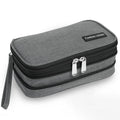 Travel Insulin Cooler Case Zipper Polyester Portable Expandable Diabetic Bag Double Cooling Time Special Purpose Medication