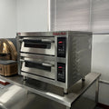 Professional Commercial Restaurant Use Stainless Steel Electric High Speed Bread Pizza Bakery Deck Oven for Pizzeria MegaBDM
