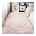 Custom Modern Fluffy Faux Fur Rug Super Soft Luxury Machine-Made Carpet for Large Living Room or Bedroom