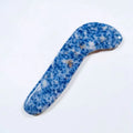 DIY Gem Pink Beauty Skin Massage Tool Gua Sha Stones Blue Spot Jasper Gua Sha for body massage products