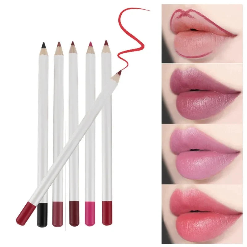 TY Hot Selling Matte Lip Liner Vegan Creamy High Pigment Lip Liner Long Lasting Vegan Lip Liner Waterproof Lipliner Pencils