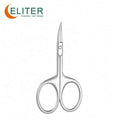 Eliter Hot Sell in Stock Stainless Steel Manicure Cutters Nail Cuticle Scissors Scissor Curve Scissor Fot Cuticle