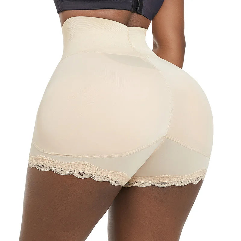 Women Hip Enhancer Shaper Removable Pads Pants Butt Lifter Panties Shapewear Tummy Control Shaper