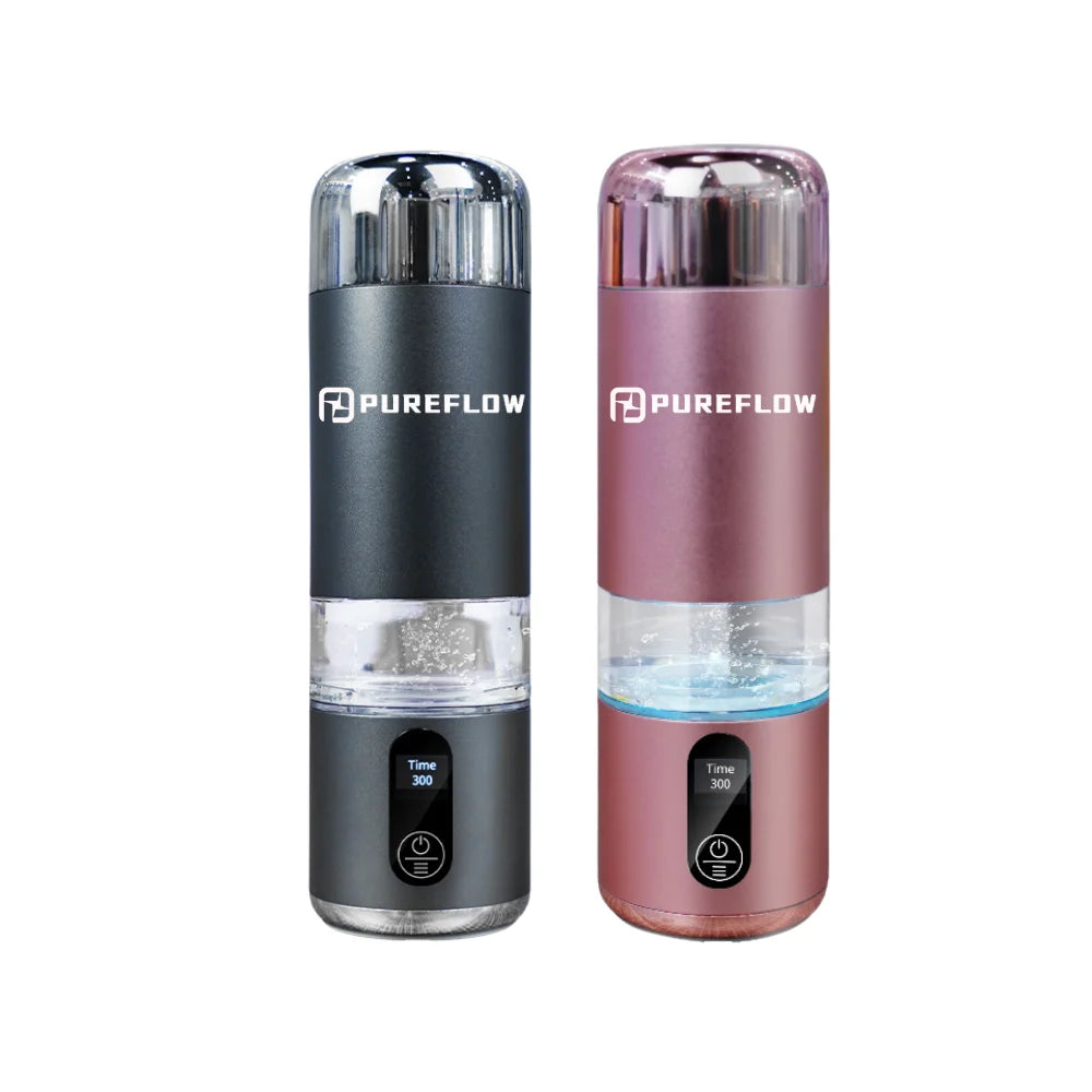 Portable Hydrogen Water Bottle Generator 3 Cycle 8000ppb High Hydrogen Solubility UBS Charge Li-Battery for House Outdoor Use