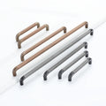 Wardrobe Door Handle Modern Minimalist Gray Coffee Kitchen Cabinet Door Coffee Table Drawer Cabinet Door Handle