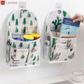 Lavinia Wholesale Cotton Fabric Wall Hanging Organizer Storage Bag the Door Organizer
