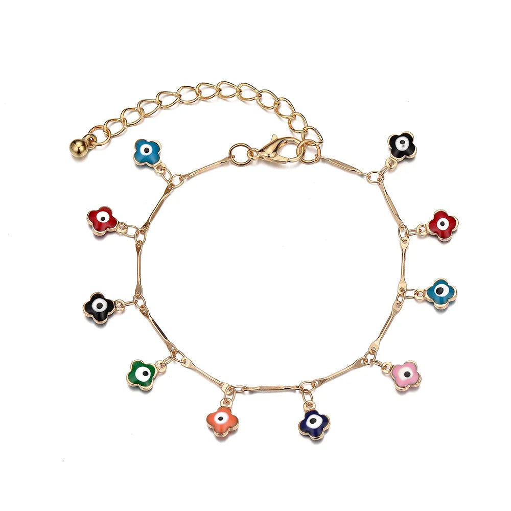 Evil Eyes Bracelets and Bangle Blue Evil Eyes Jewelry Wholesale 925 Sterling Silver