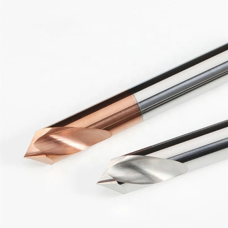Location Drill Bit 60 90 120 Degree Tungsten Steel Centering Drill 2 Flutes Cnc Positioning Drill