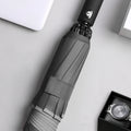 Promotional Custom logo Automatic Reflective Strip Umbrella Multi Color Folding Umbrella Cheap Price With Long Handle
