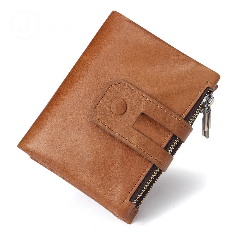 Best Selling Vegetable Cowhide Leather Wallet With Coin Pockets Card Holder Wallet for Man